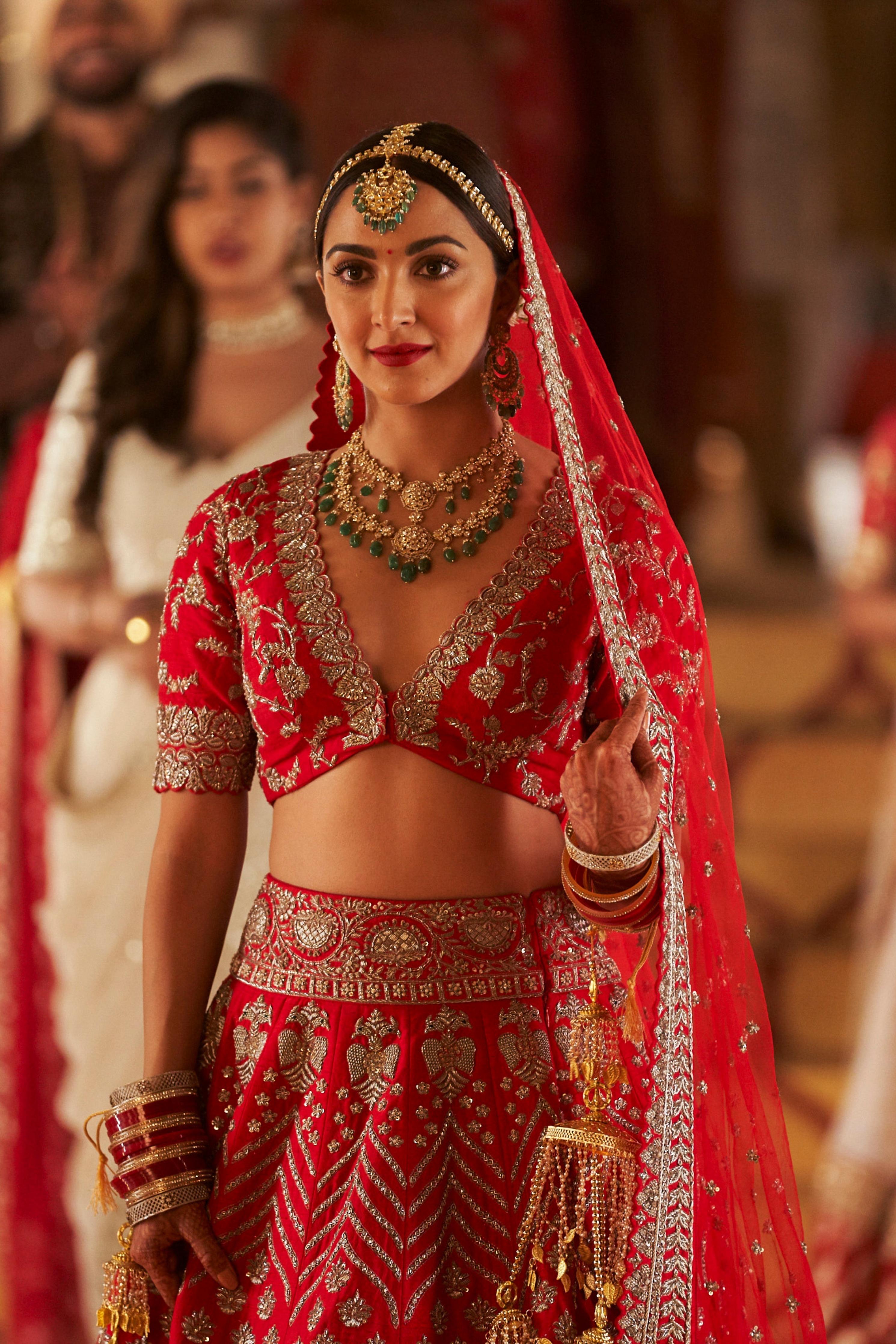 TIRA Design studio - @avanimodiofficial look stunning in Gathered Red  lehenga with pin-tucks crop top and a Duppatta is a sure fire way to turn  heads…. Inframe : @avanimodiofficial Styling : @beingstyl